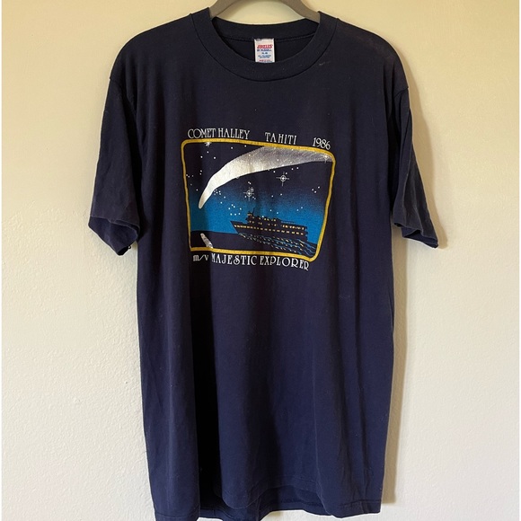 Vintage Halley’s Comet Tee RARE - Picture 2 of 5